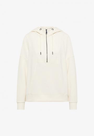 Пуловер с капюшоном