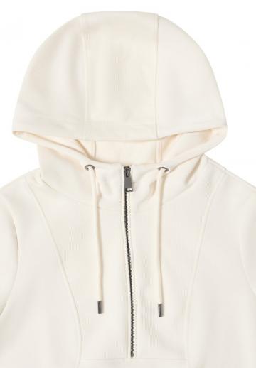 Пуловер с капюшоном