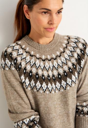 Длинный пуловер