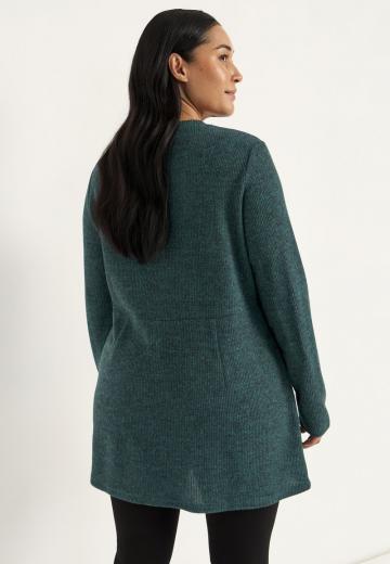 Длинный пуловер