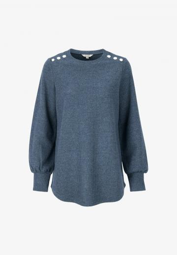 Длинный пуловер