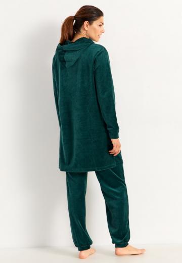 Пуловер с капюшоном