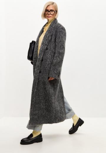 Шерстяное пальто