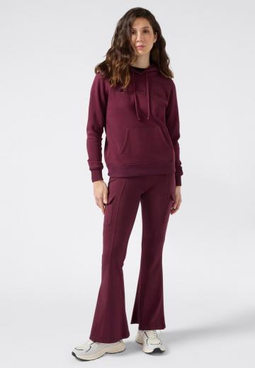 Пуловер с капюшоном