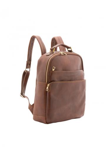 Кожаный рюкзак