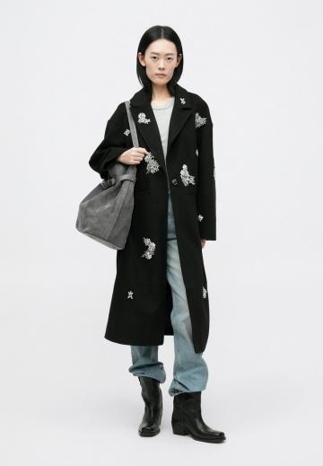 Шерстяное пальто