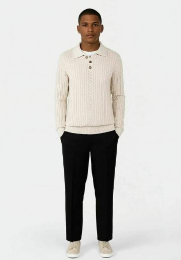 Поло с длинным рукавом