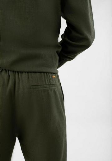 Льняные брюки