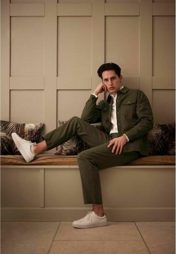 Льняные брюки