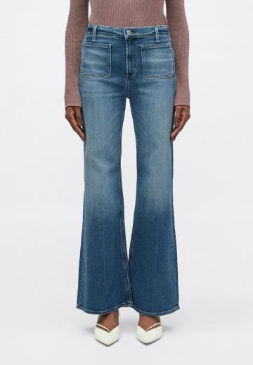 Клешеные джинсы