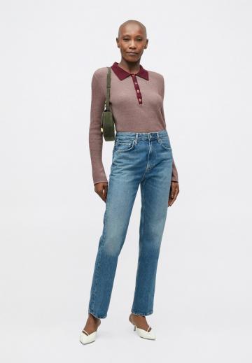 Прямые джинсы