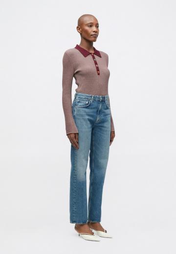 Прямые джинсы