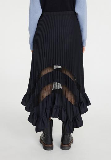 Юбка с воланами