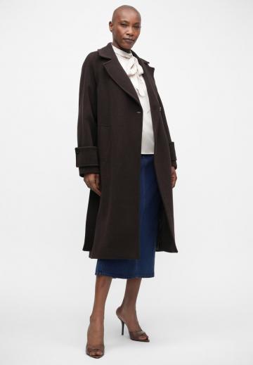 Шерстяное пальто