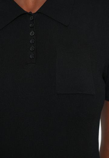 Вязаное платье