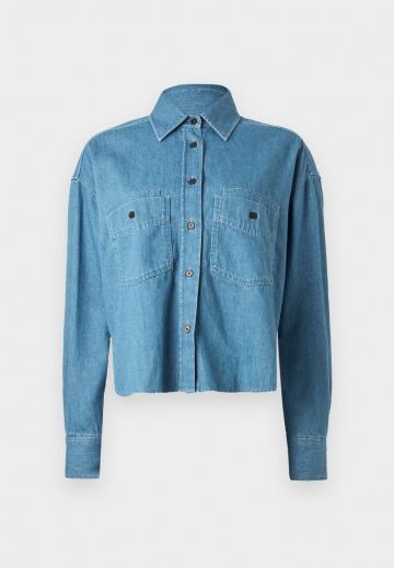 Джинсовая блузка