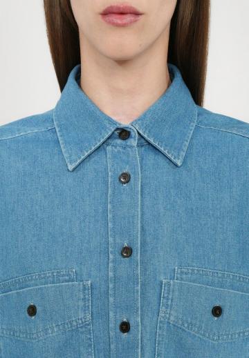 Джинсовая блузка