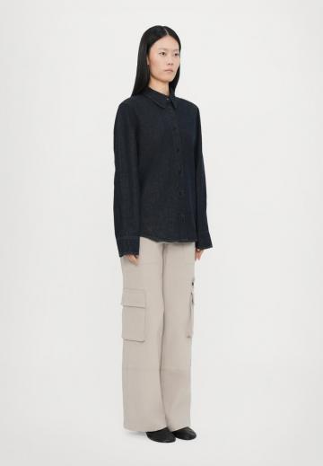 Джинсовая блузка