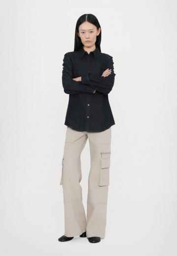 Джинсовая блузка