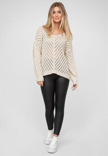 Длинный пуловер