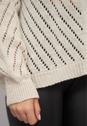 Длинный пуловер