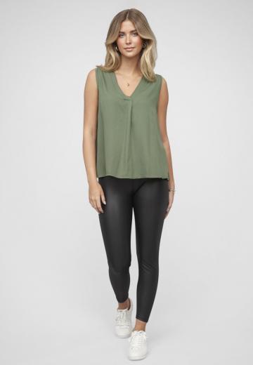 Блузка без рукавов