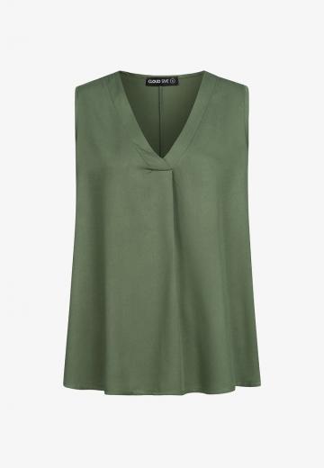 Блузка без рукавов