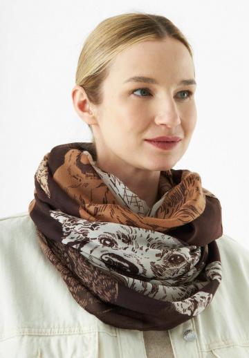 Круглый шарф