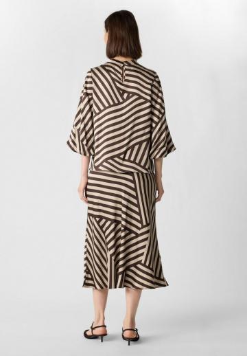 Атласная блузка