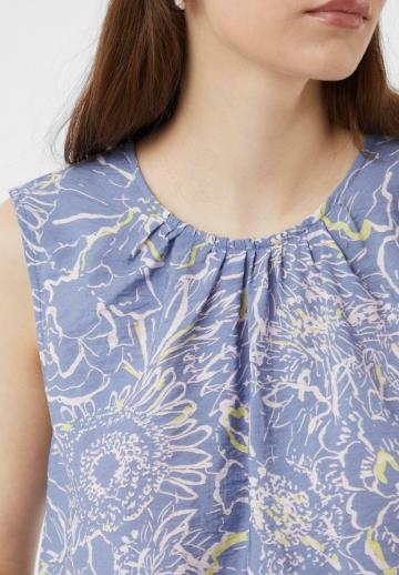 Блузка без рукавов