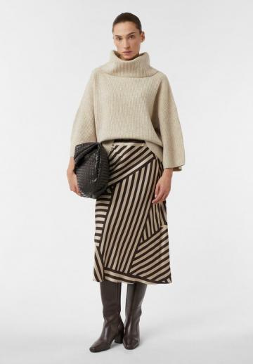 Пуловер с рукавом три четверти