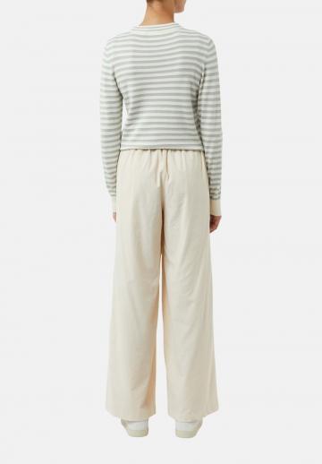 Пуловер в полоску