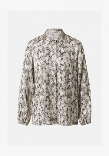 Атласная блузка