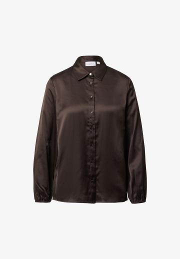 Атласная блузка