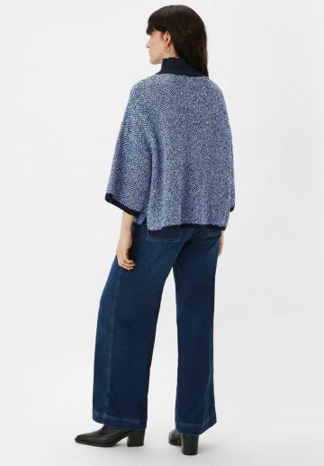 Пуловер с рукавом три четверти