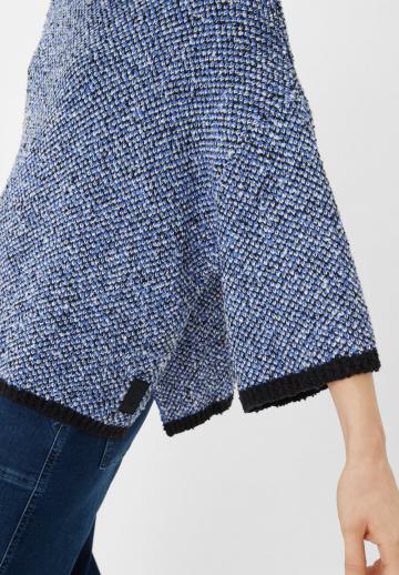 Пуловер с рукавом три четверти