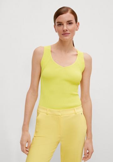 Пуловер без рукавов