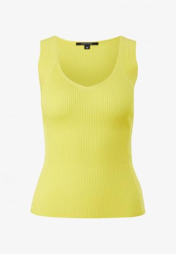 Пуловер без рукавов