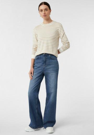 Пуловер в полоску