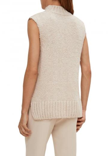 Пуловер с коротким рукавом