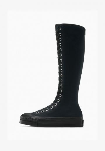 Сапоги на шнуровке