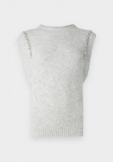 Пуловер без рукавов