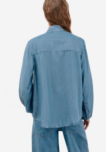 Джинсовая блузка