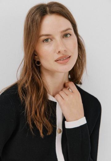 Жаккардовая кофта