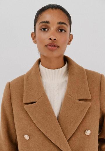 Шерстяное пальто