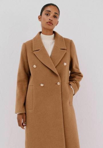 Шерстяное пальто