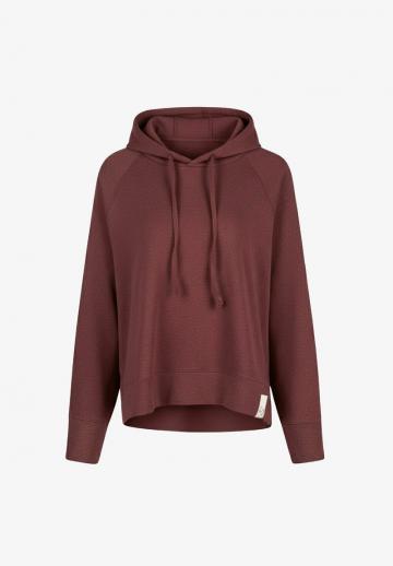 Пуловер с капюшоном