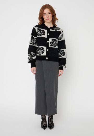 Жаккардовая кофта