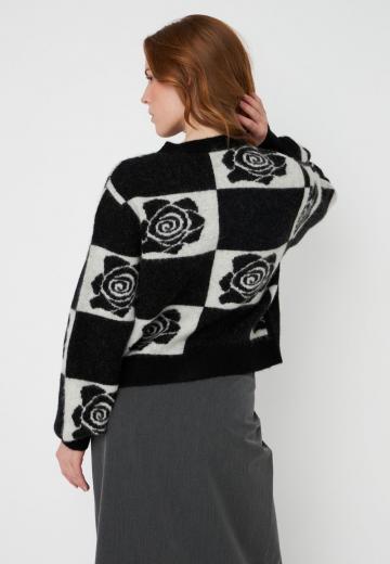 Жаккардовая кофта