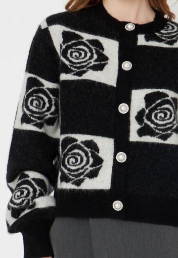 Жаккардовая кофта